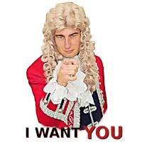 I want you!